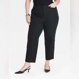 Target (Ava & Viv) Women's High-Rise Straight Leg Trousers - size: 22 PLUS SIZE